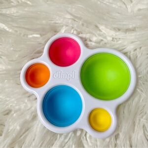 Fat Brain Toys Dimpl Baby and Toddler Pop It Toy